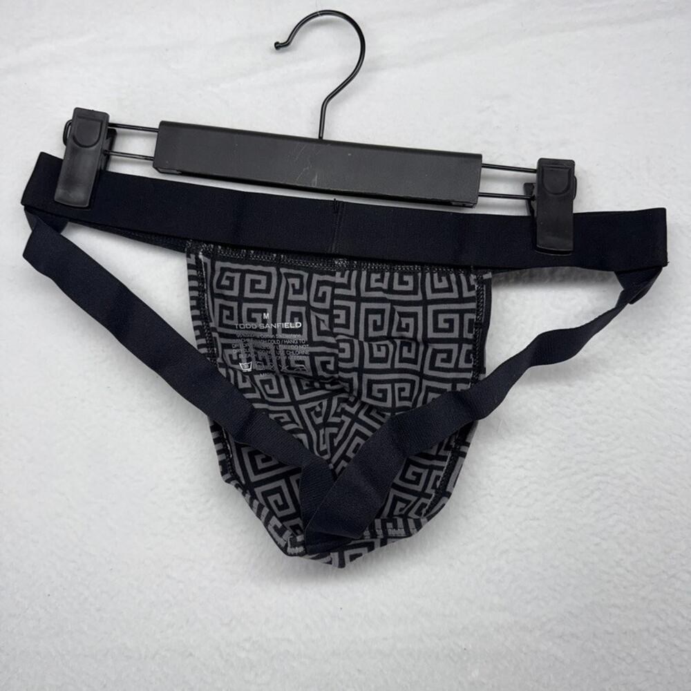 Todo Sanfield Men's Black and Gray Briefs - Picture 4 of 6